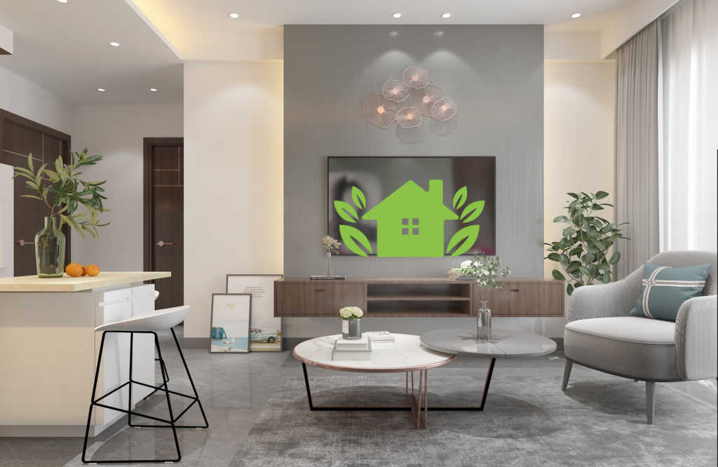 Wnętrze mieszkania energooszczędnego